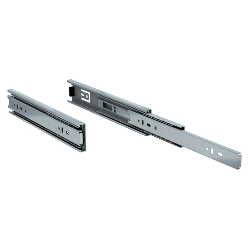 TCH Hardware 10" Inch 100 LB Steel Full Extension Ball Bearing Drawer Slides - Kitchen Cabinet Desk Draw - Image 1